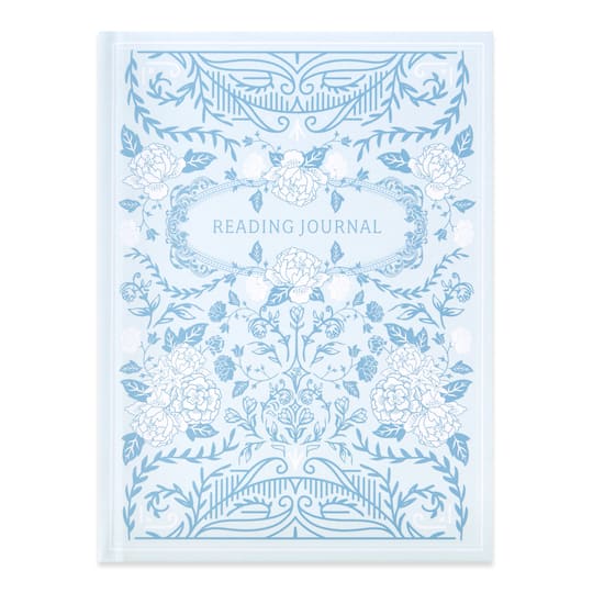 6" x 8" Blue Floral Guided Reading Journal by Recollections™